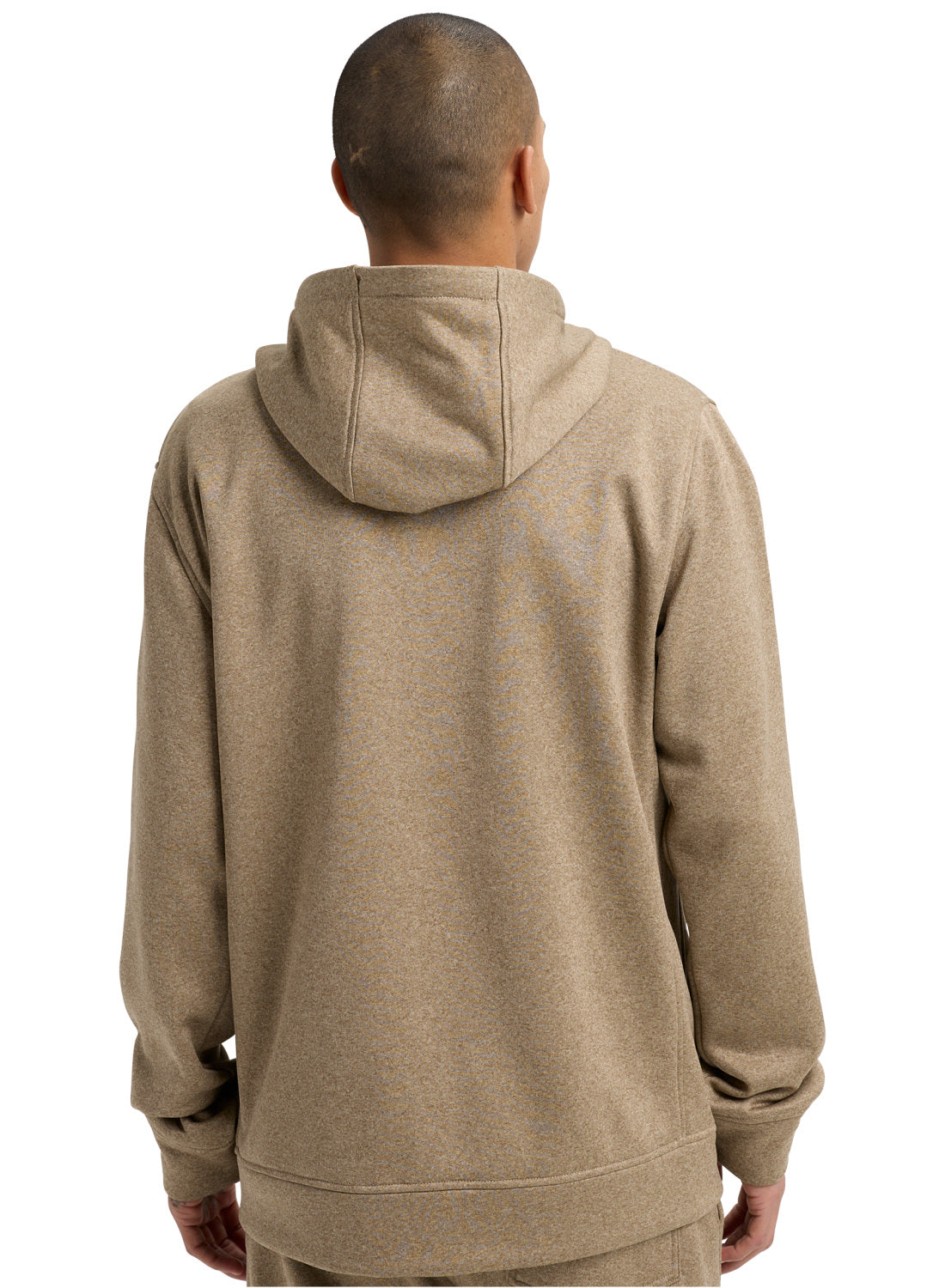 Men's Burton Oak Full-Zip Hoodie - Summit Taupe Heather - Burton Full Zip Apparel - alternate view 4