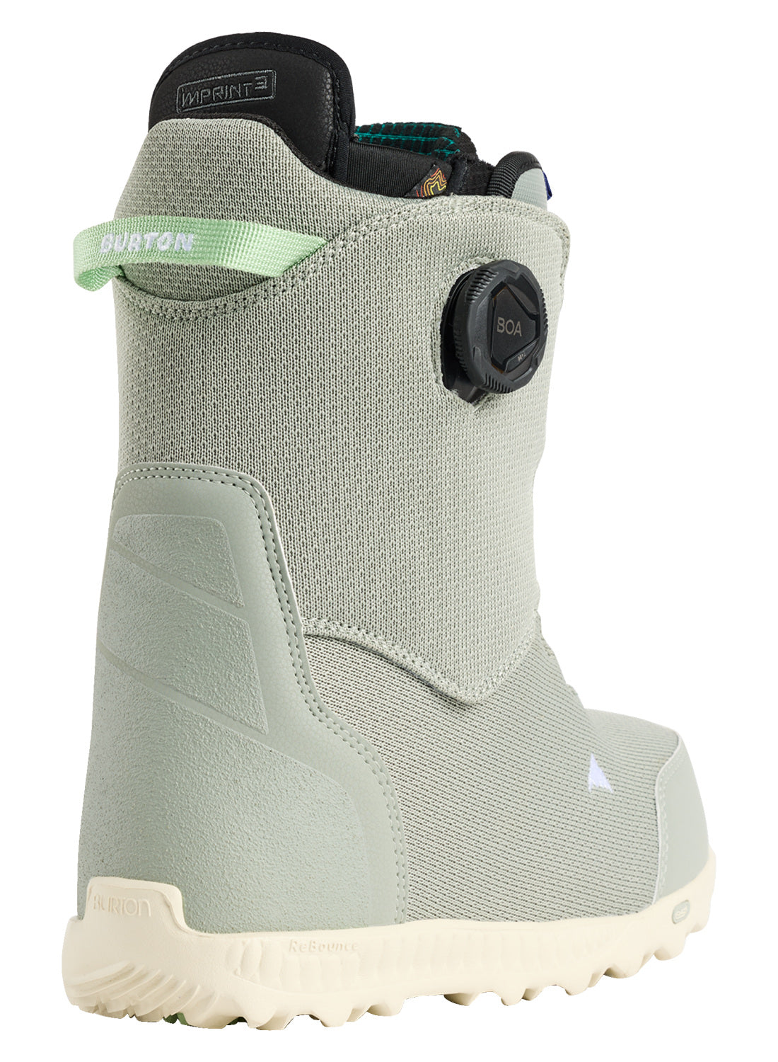 Women's Burton Ritual BOA® Snowboard Boots - Talc Green - Boots Strap
