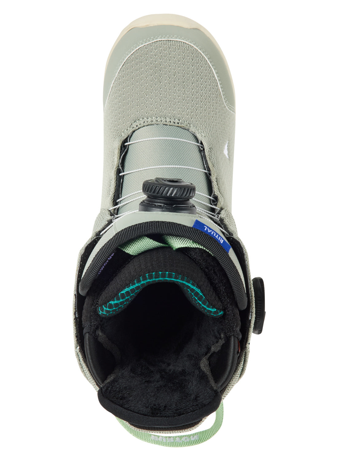 Women's Burton Ritual BOA® Snowboard Boots - Talc Green - Boots Strap
