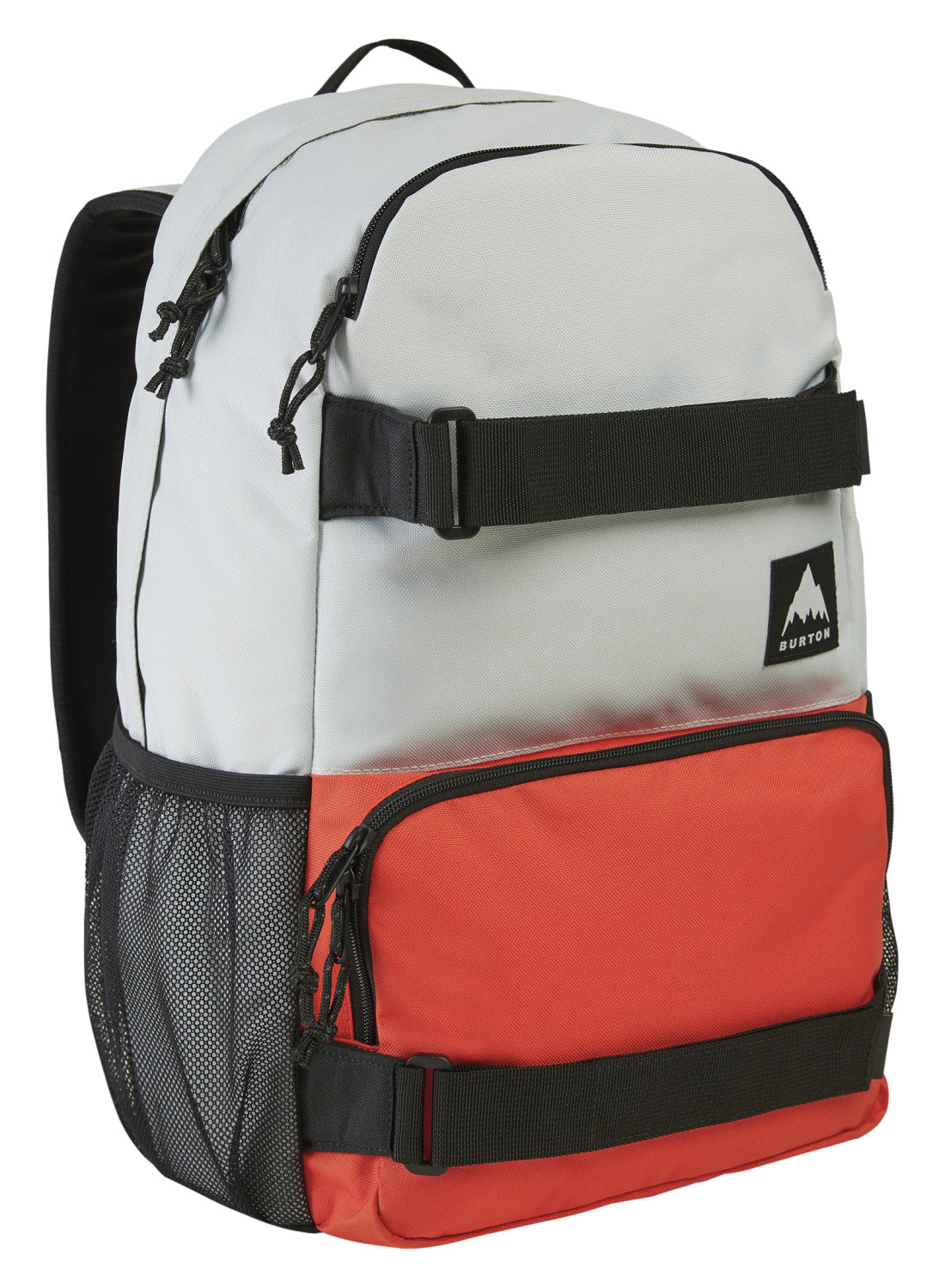 Burton Treble Yell 21L Backpack - Gray Cloud FIesta Red OS
