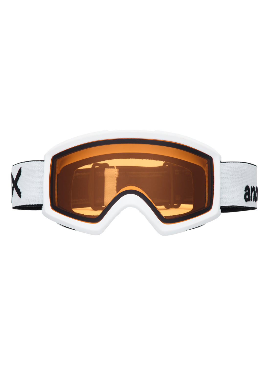 Anon Helix 2.0 Goggles (Non-Mirror) - White Amber OS