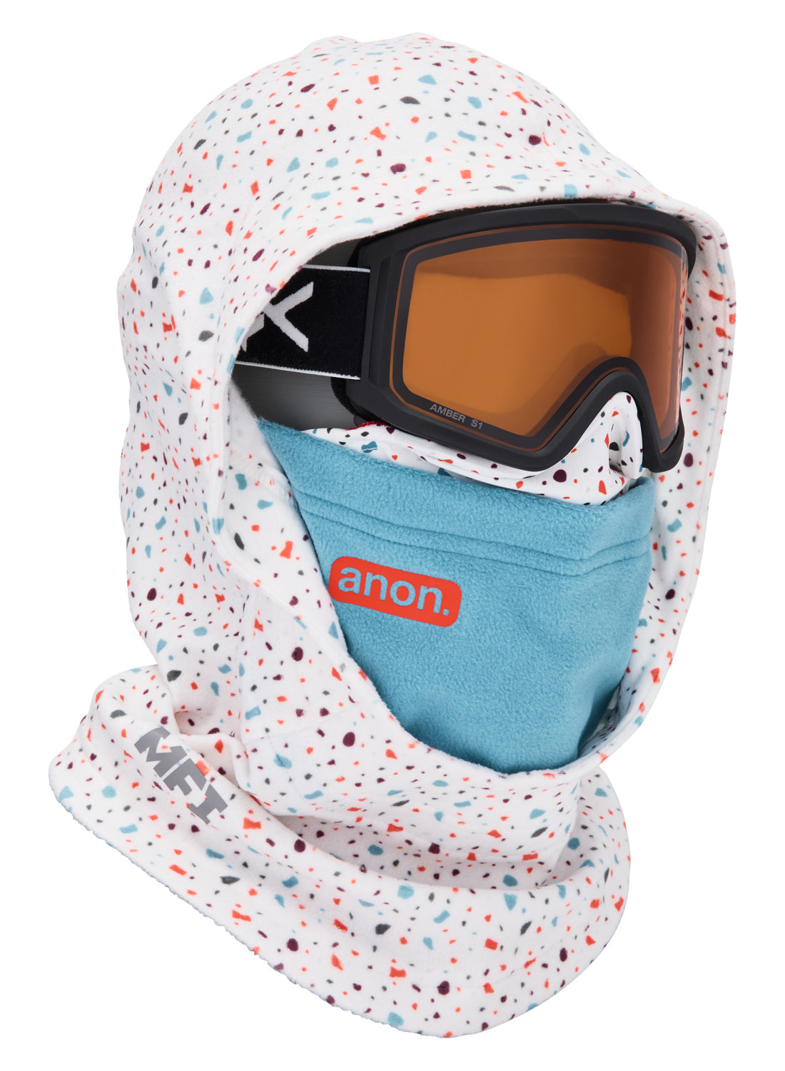 Kids' Anon MFI® Hooded Balaclava Face Mask - Speckles OS