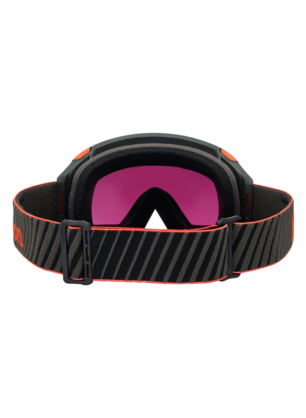 Anon M4 Goggles (Cylindrical) + Bonus Lens + MFI Face Mask - Fiesta Red / Perceive Sunny Onyx - Anon Magnatech Goggle - alternate view 4