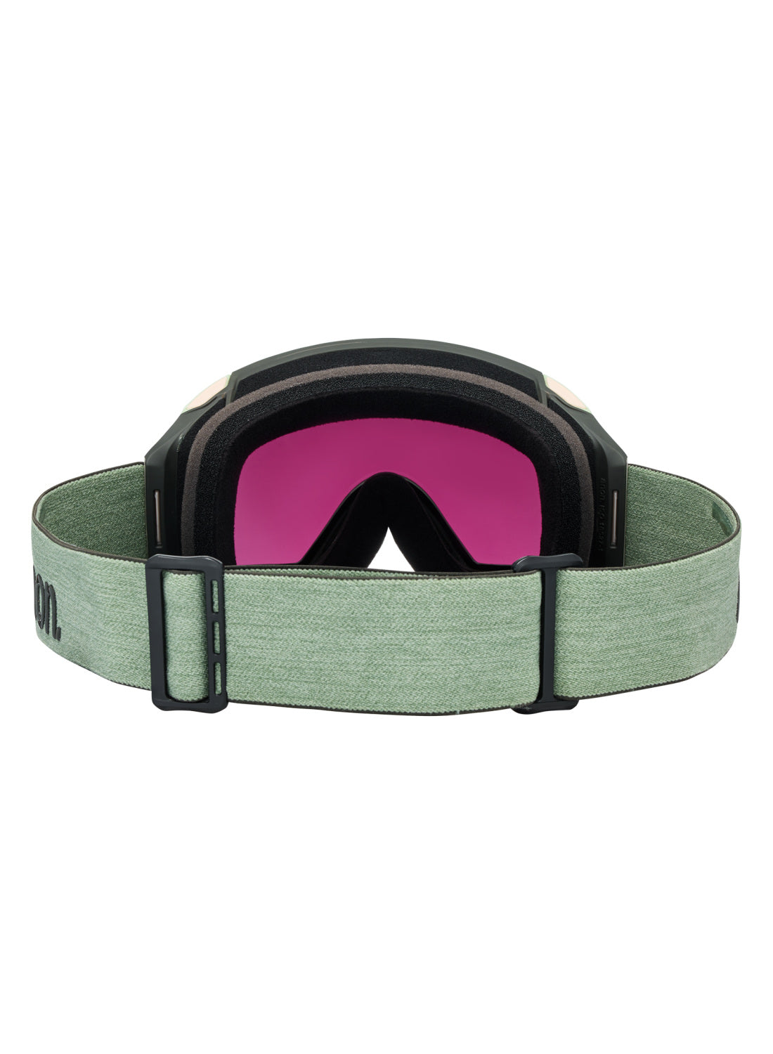 Anon M4 Goggles (Cylindrical) + Bonus Lens + MFI Face Mask - Soft Sage / Perceive Sunny Onyx - Anon Magnatech Goggle - alternate view 4