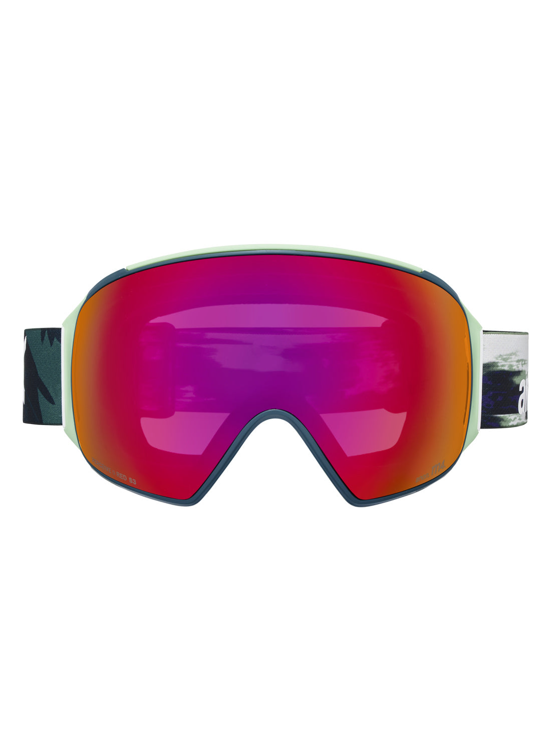 Anon M4 Goggles (Toric) + Bonus Perceive Lens + MFI® Face Mask - Family Tree Perceive Sunny Red OS