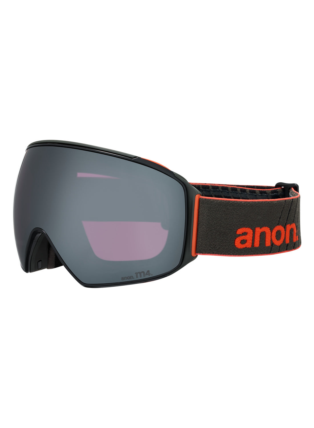 Anon M4 Goggles (Toric) + Bonus Lens + MFI Face Mask - Fiesta Red / Perceive Sunny Onyx - Anon Magnatech Goggle - alternate view 3