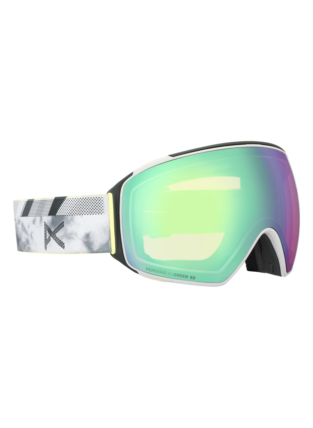 Anon M4 Goggles (Toric) + Bonus Lens + MFI Face Mask - Tilt Shift / Perceive Variable Green - Anon Magnatech Goggle