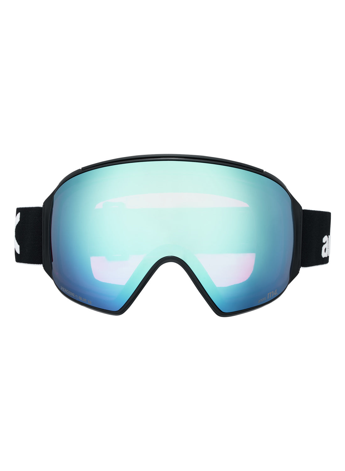 Anon M4 Goggles (Toric) + Bonus Perceive Lens + MFI® Face Mask - Black Perceive Variable Blue OS