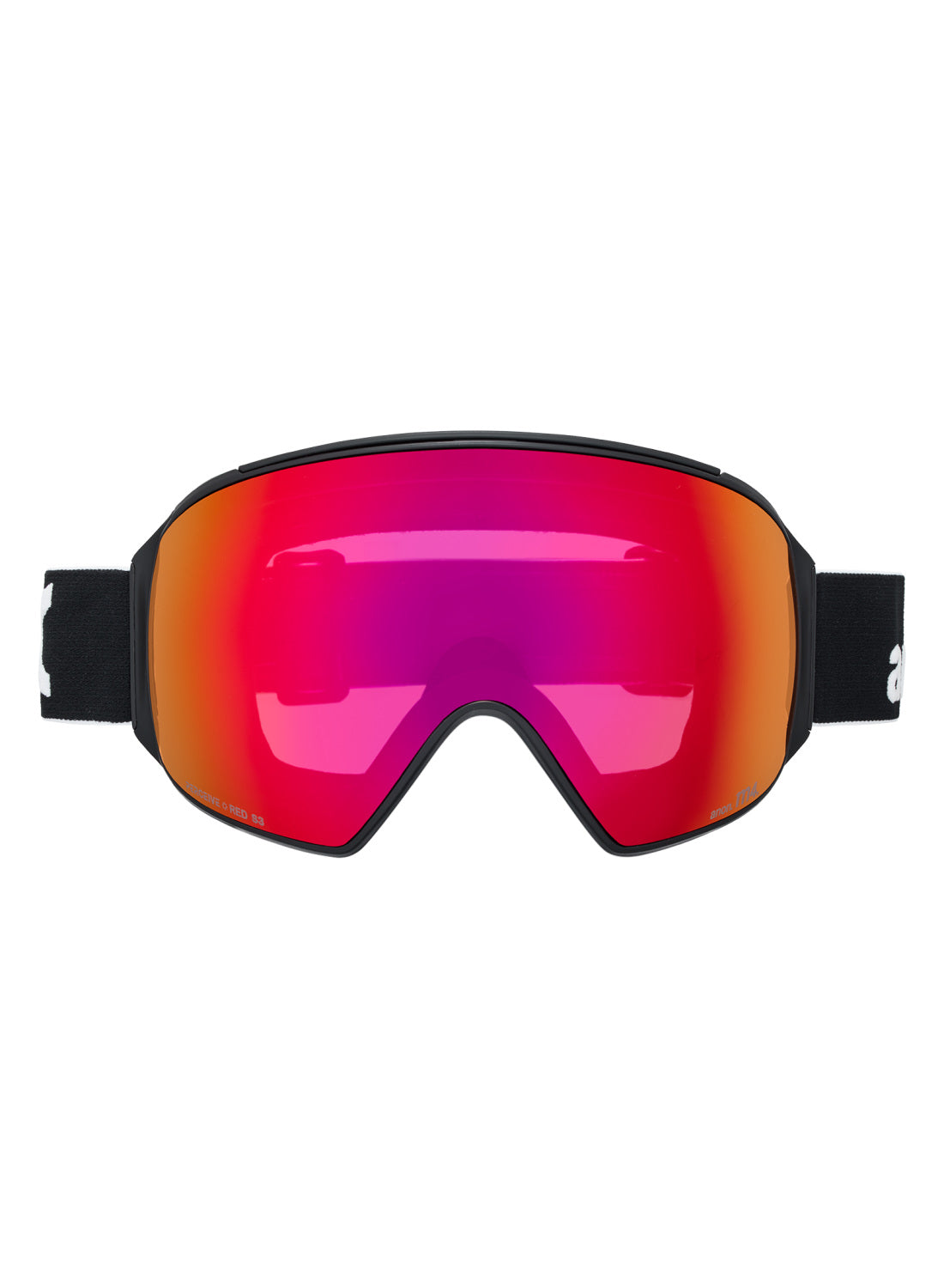 Anon M4 Goggles (Toric) + Bonus Perceive Lens + MFI® Face Mask - Black Perceive Sunny Red OS