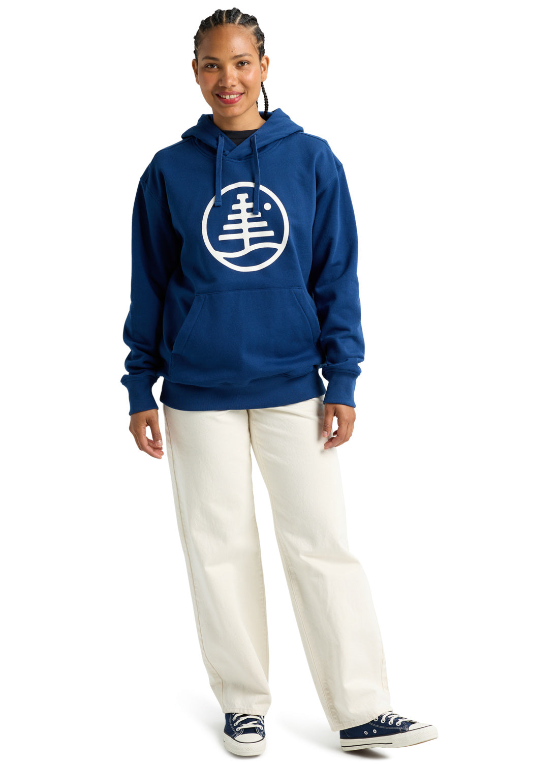 Men's Burton Family Tree Pullover Hoodie - Nightfall - Burton Pullover Hoodie Apparel - alternate view 2