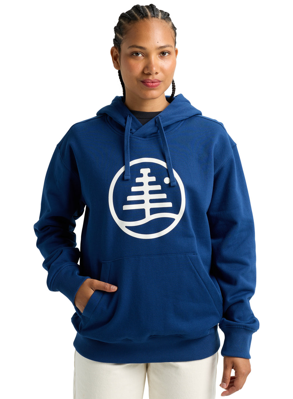 Men's Burton Family Tree Pullover Hoodie - Nightfall - Burton Pullover Hoodie Apparel - alternate view 3