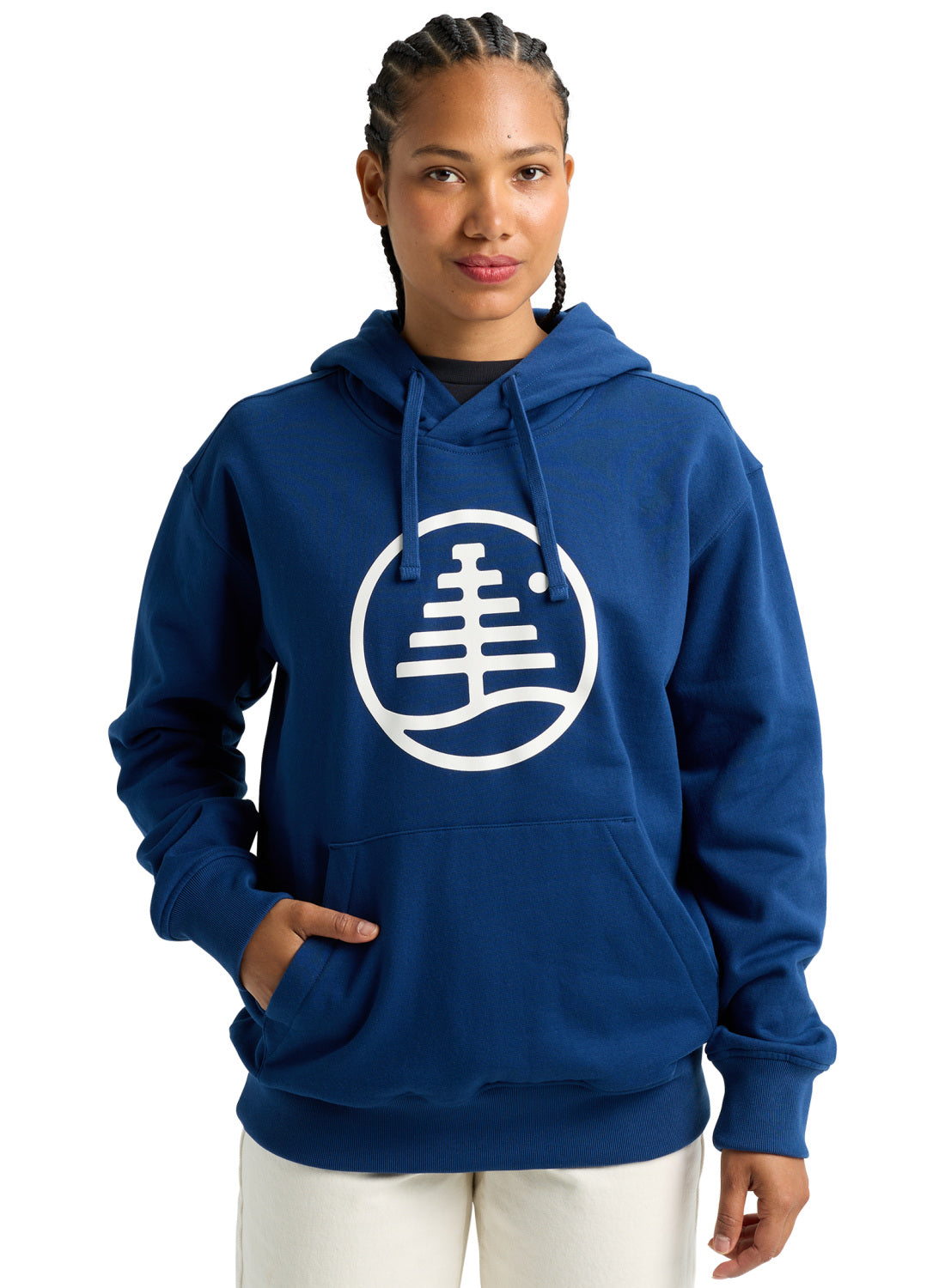Men's Burton Family Tree Pullover Hoodie - Nightfall - Burton Pullover Hoodie Apparel - alternate view 3