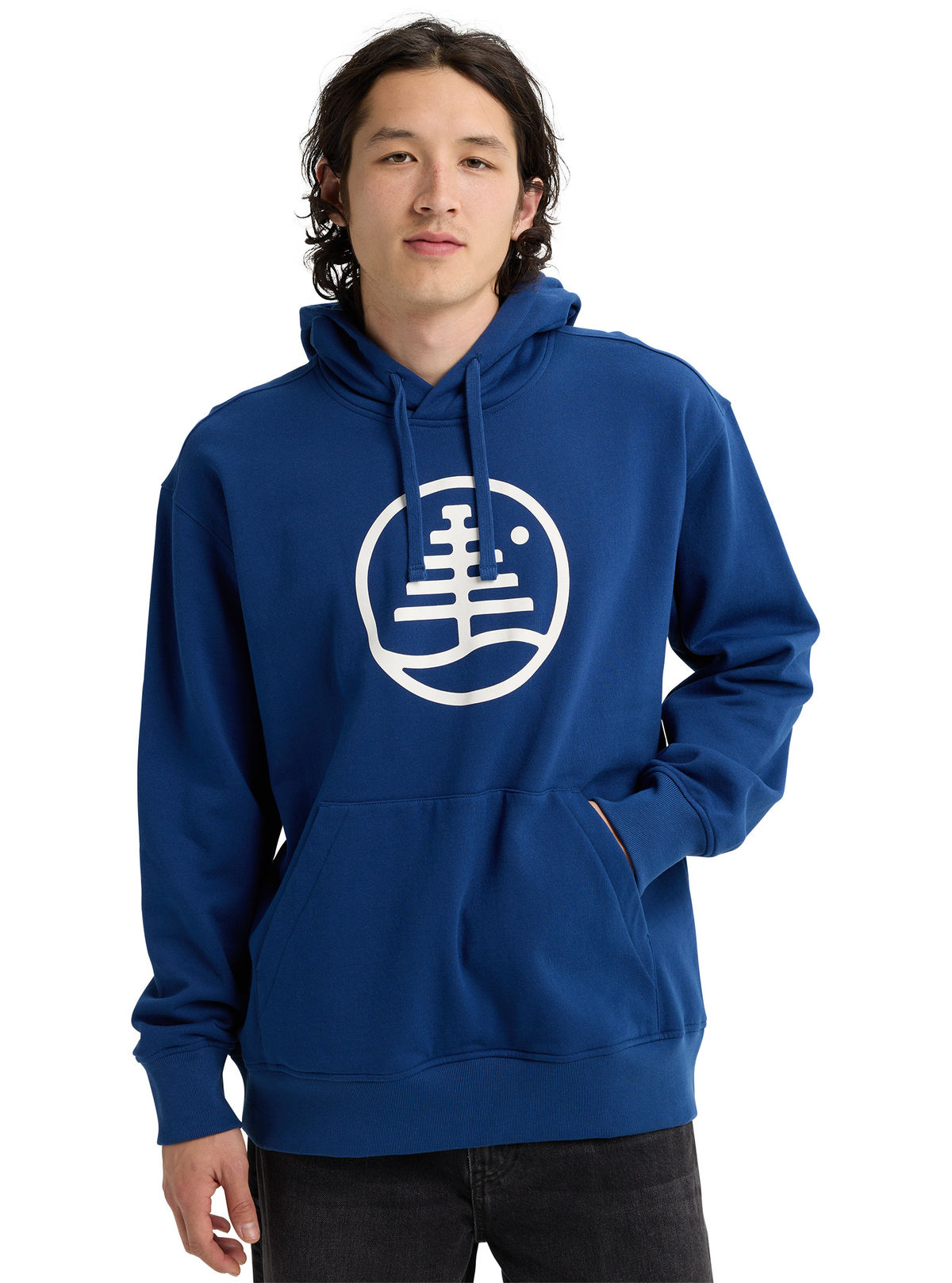 Men's Burton Family Tree Pullover Hoodie - Nightfall - Burton Pullover Hoodie Apparel - alternate view 7