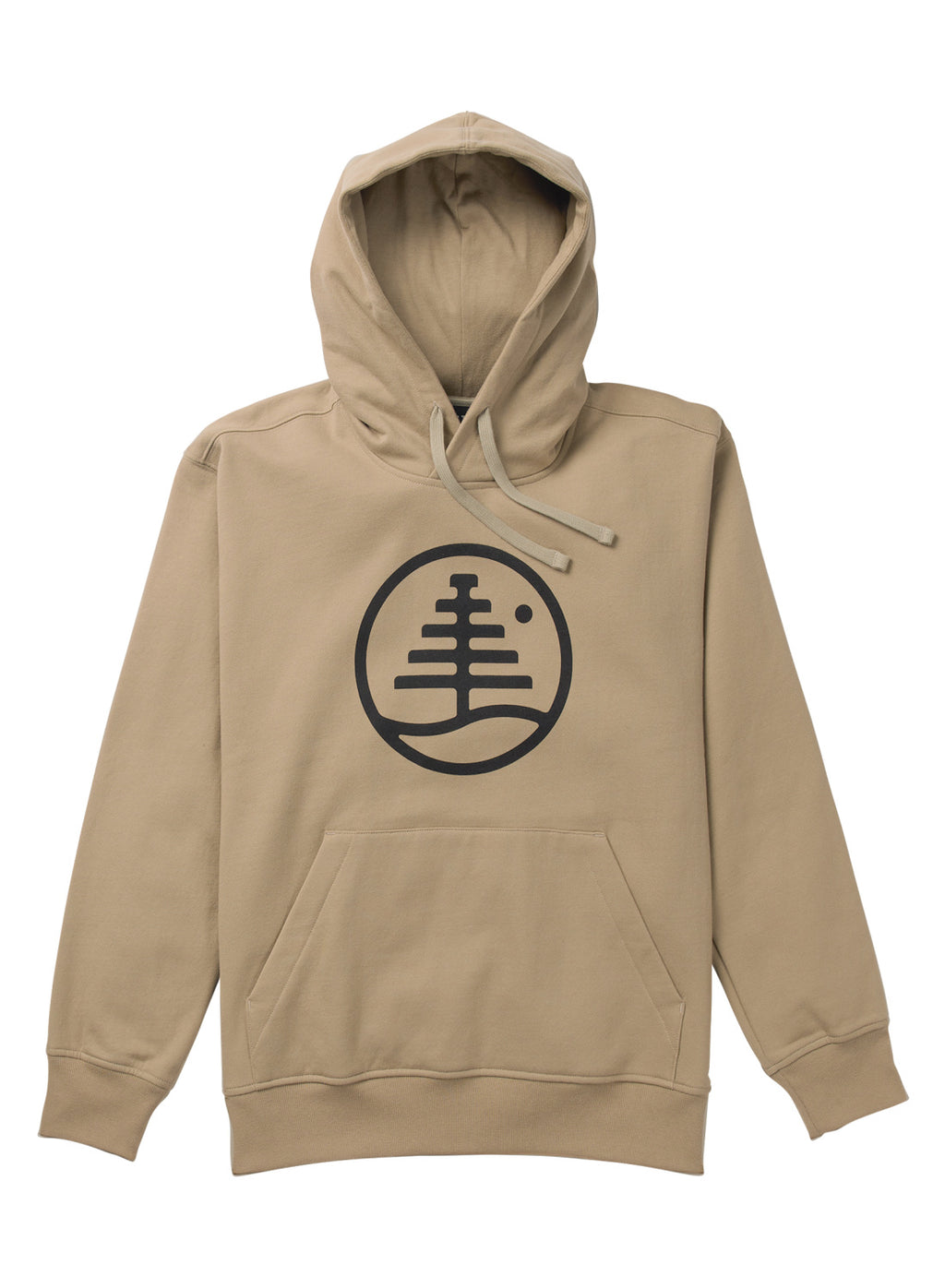 Men's Burton Family Tree Pullover Hoodie - Summit Taupe - Burton Pullover Hoodie Apparel
