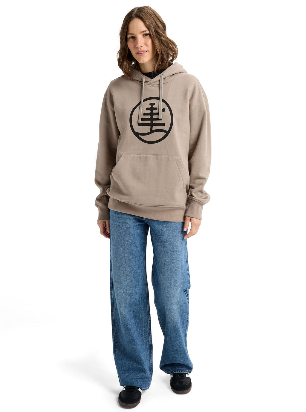 Men's Burton Family Tree Pullover Hoodie - Summit Taupe - Burton Pullover Hoodie Apparel - alternate view 6