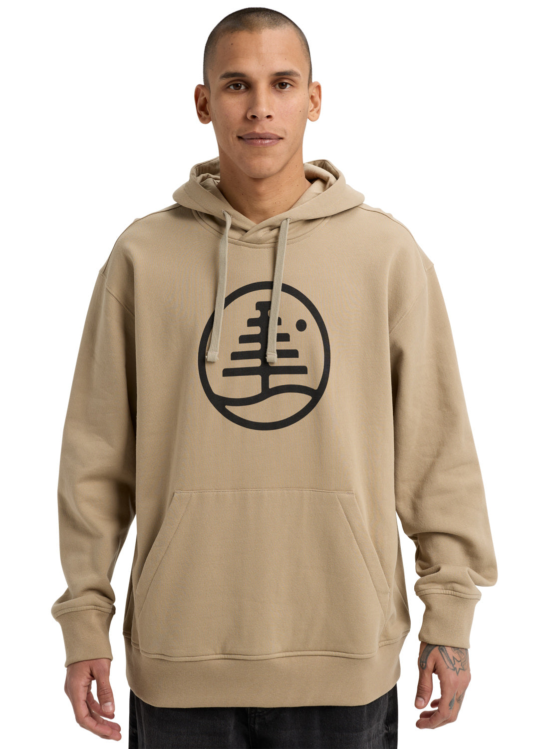Men's Burton Family Tree Pullover Hoodie - Summit Taupe - Burton Pullover Hoodie Apparel - alternate view 3