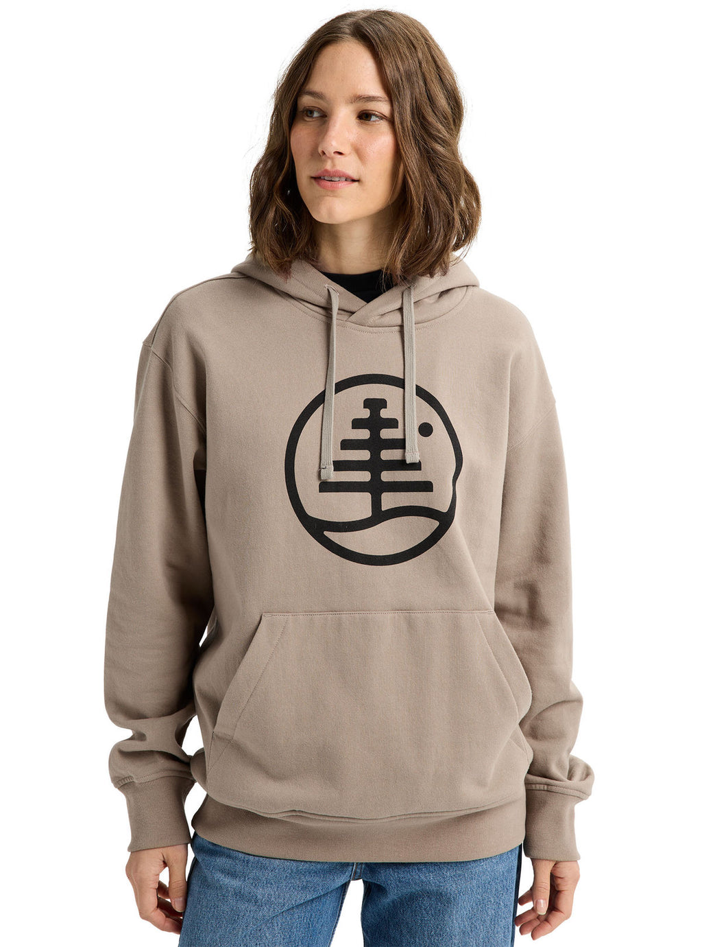 Men's Burton Family Tree Pullover Hoodie - Summit Taupe - Burton Pullover Hoodie Apparel - alternate view 7