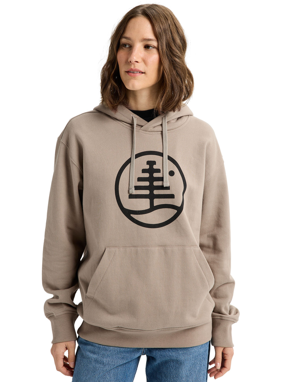 Men's Burton Family Tree Pullover Hoodie - Summit Taupe - Burton Pullover Hoodie Apparel - alternate view 7