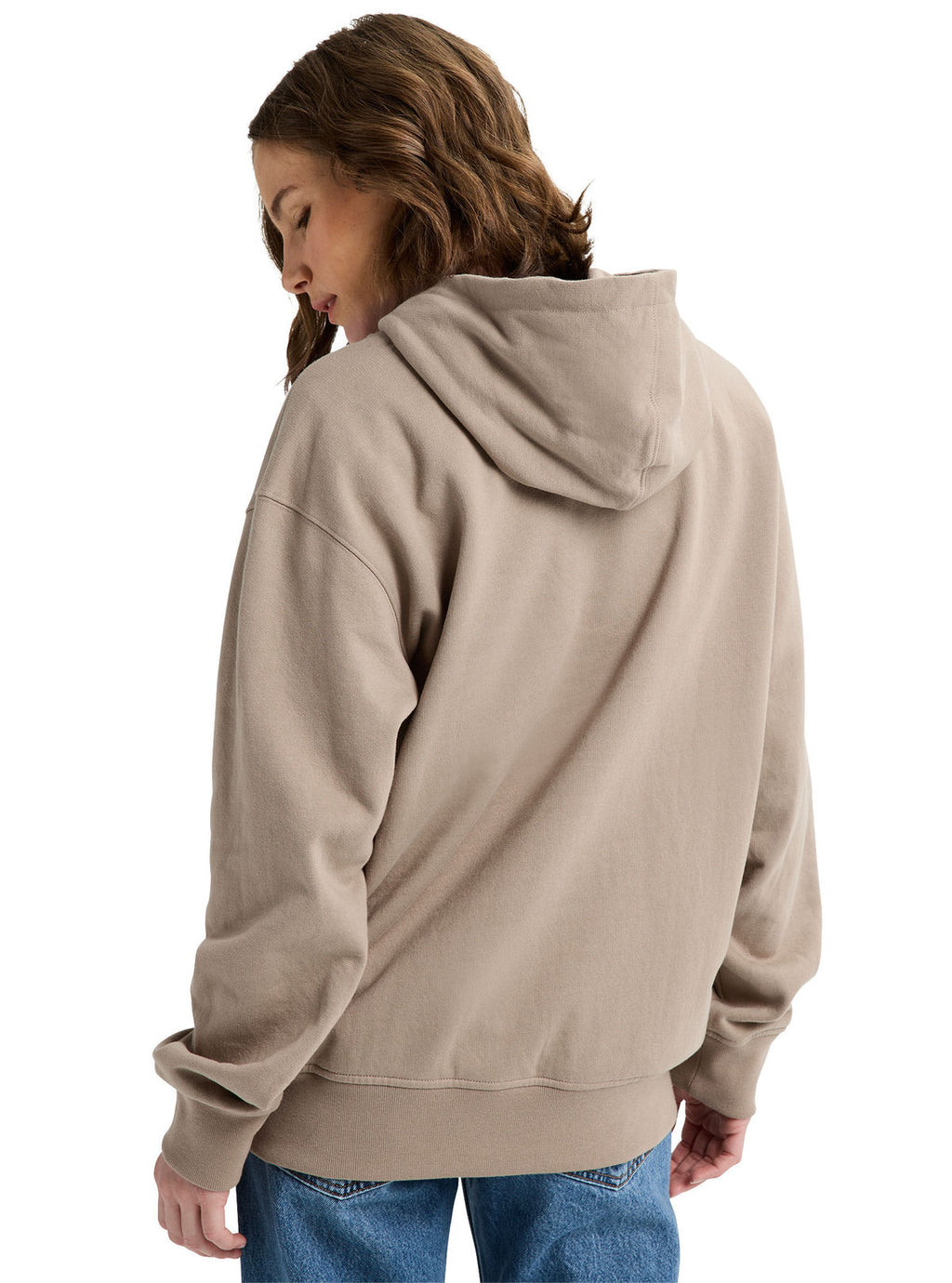 Men's Burton Family Tree Pullover Hoodie - Summit Taupe - Burton Pullover Hoodie Apparel - alternate view 8
