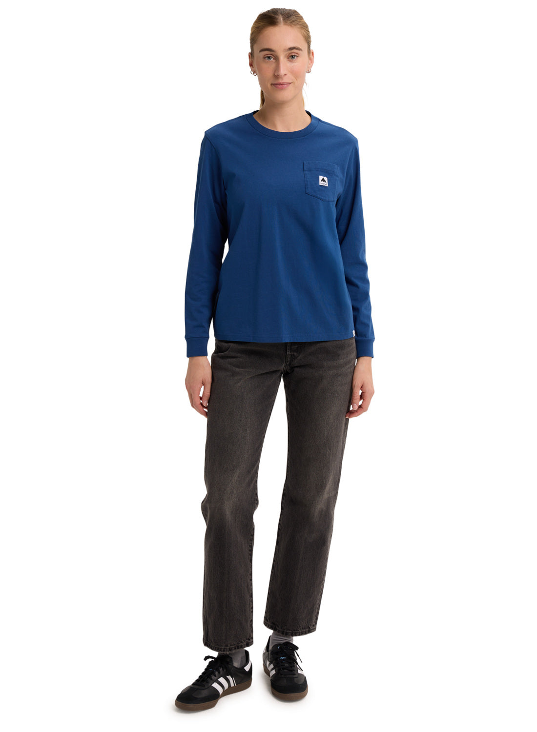 Burton Colfax Long Sleeve T-Shirt - Nightfall - Burton Ls Tee Apparel - alternate view 2