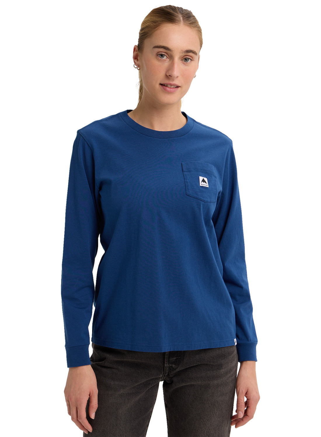 Burton Colfax Long Sleeve T-Shirt - Nightfall - Burton Ls Tee Apparel - alternate view 3
