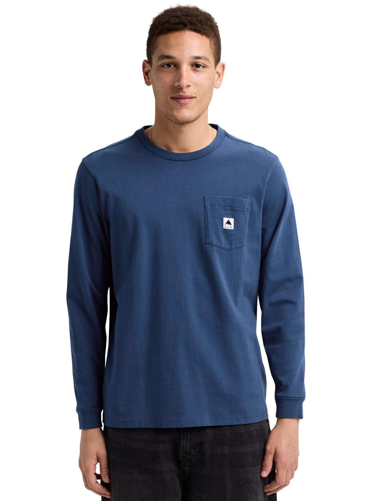 Burton Colfax Long Sleeve T-Shirt - Nightfall - Burton Ls Tee Apparel - alternate view 7