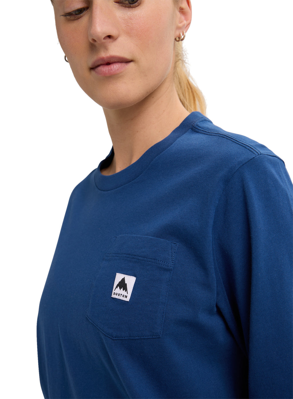 Burton Colfax Long Sleeve T-Shirt - Nightfall - Burton Ls Tee Apparel - alternate view 5