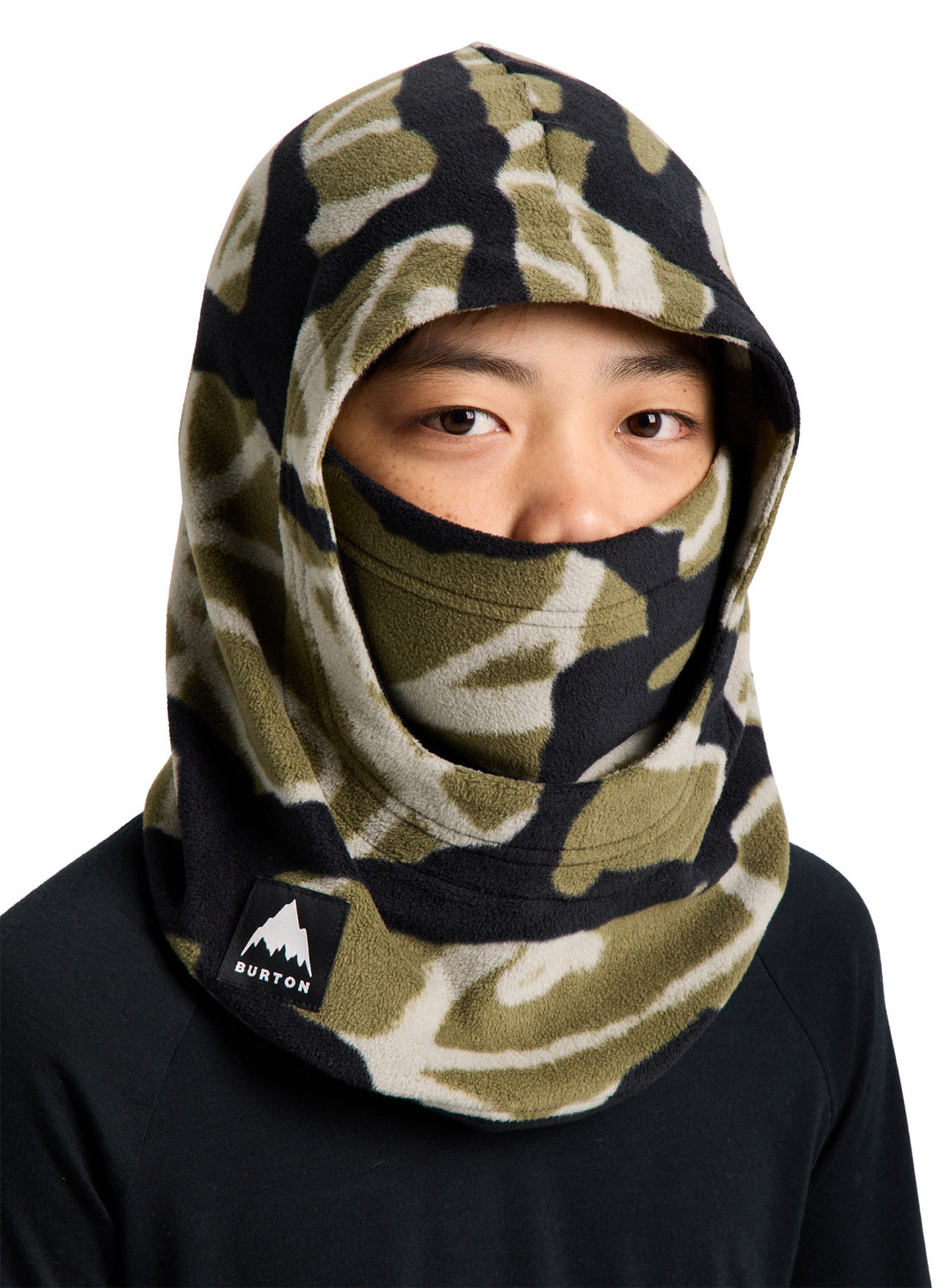 Kids' Burton Burke Hood - Graffiti Camo - Burton Neckwear - alternate view 2