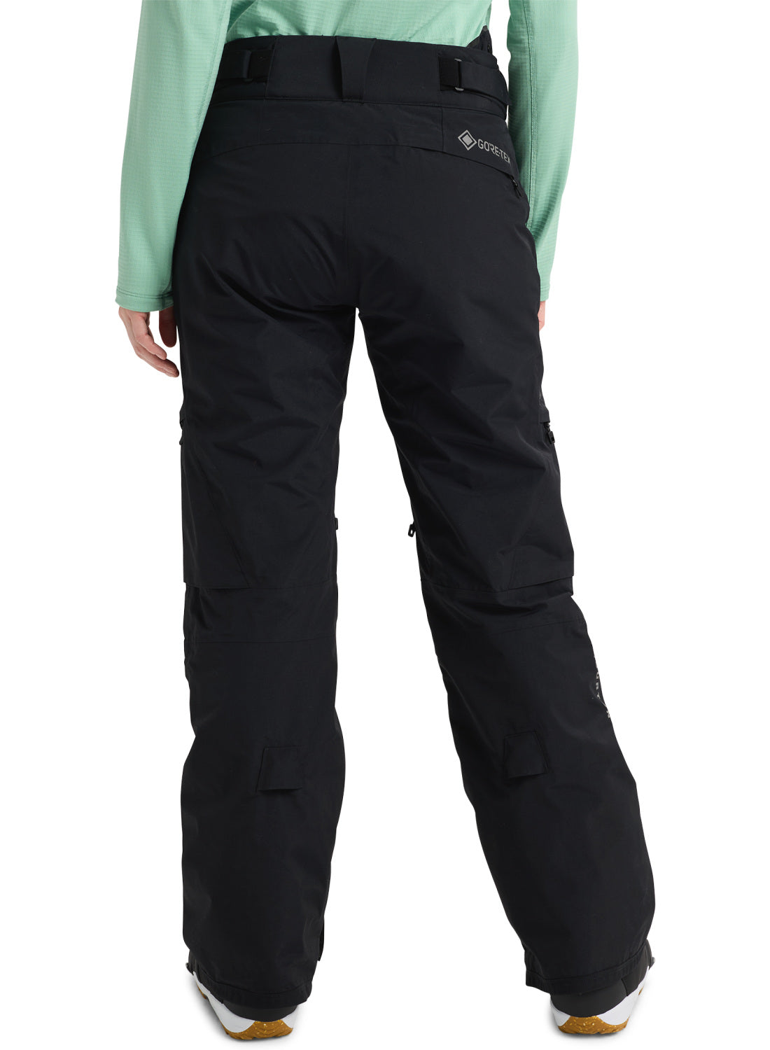 Women's Burton [ak] Summit GORE-TEX 2L Insulated Pants - True Black - Burton Pants Outerwear - alternate view 4