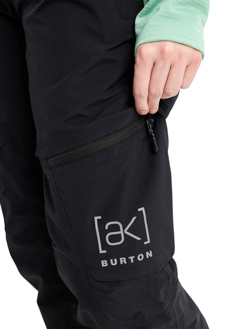 Women's Burton [ak] Summit GORE-TEX 2L Insulated Pants - True Black - Burton Pants Outerwear - alternate view 5