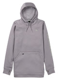 Women's Burton Oak Long Pullover Hoodie - Washed Lavender Heather - Burton Pullover Hoodie Apparel