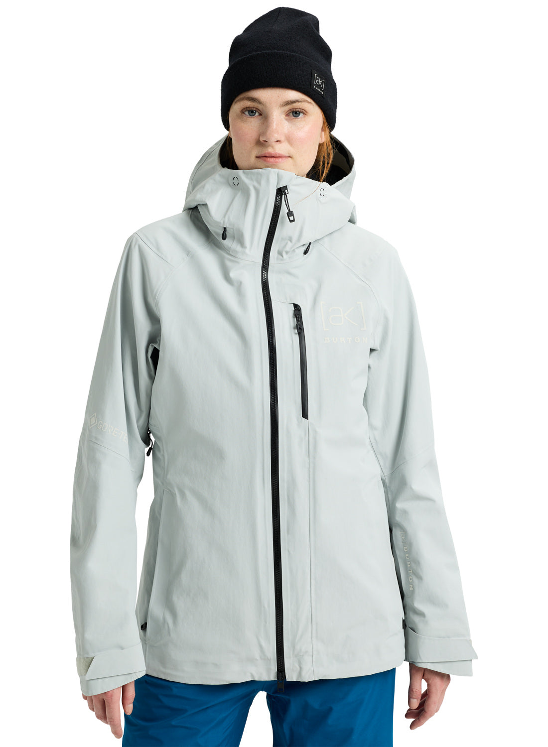 Women's Burton [ak] Upshift GORE-TEX 2L Jacket - Gray Cloud - Burton Jacket Outerwear - alternate view 3