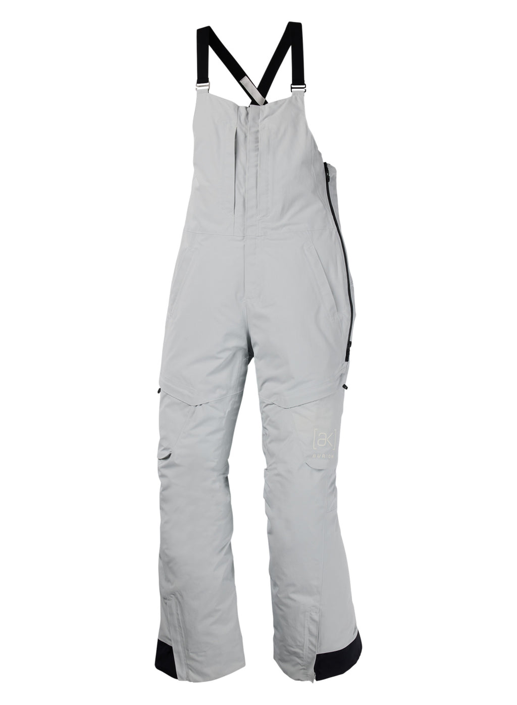 Women's Burton [ak] Kimmy GORE-TEX 2L Bib Pants - Gray Cloud - Burton Bibs Outerwear