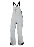 Women's Burton [ak] Kimmy GORE-TEX 2L Bib Pants - Gray Cloud Regular - Burton Bibs Outerwear