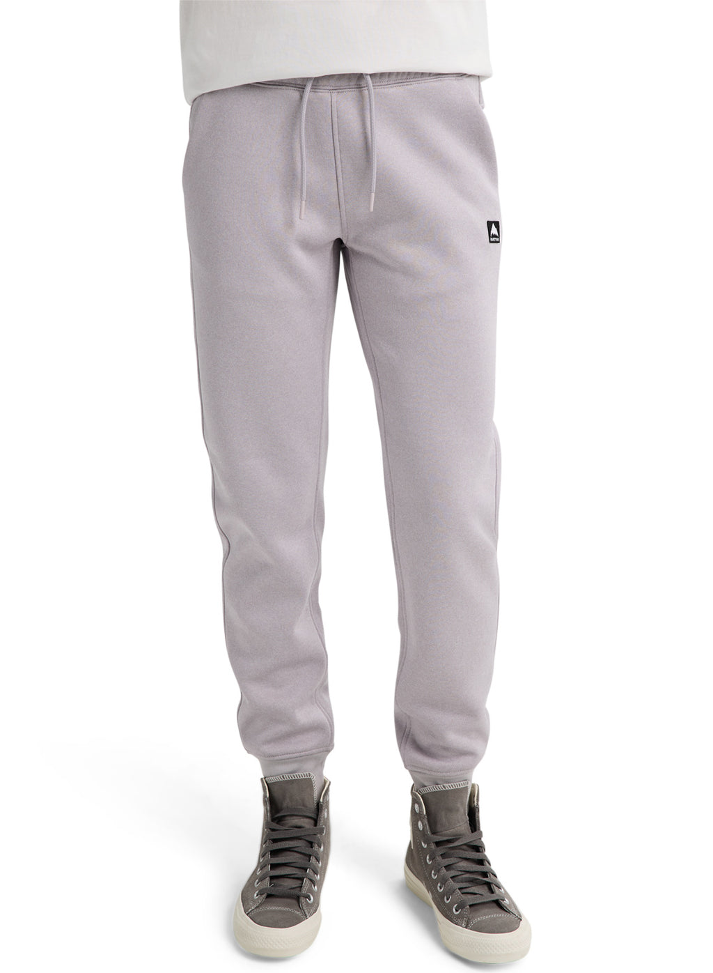 Women's Burton Oak Fleece Pants - Washed Lavender Heather - Burton Pants Apparel - alternate view 3