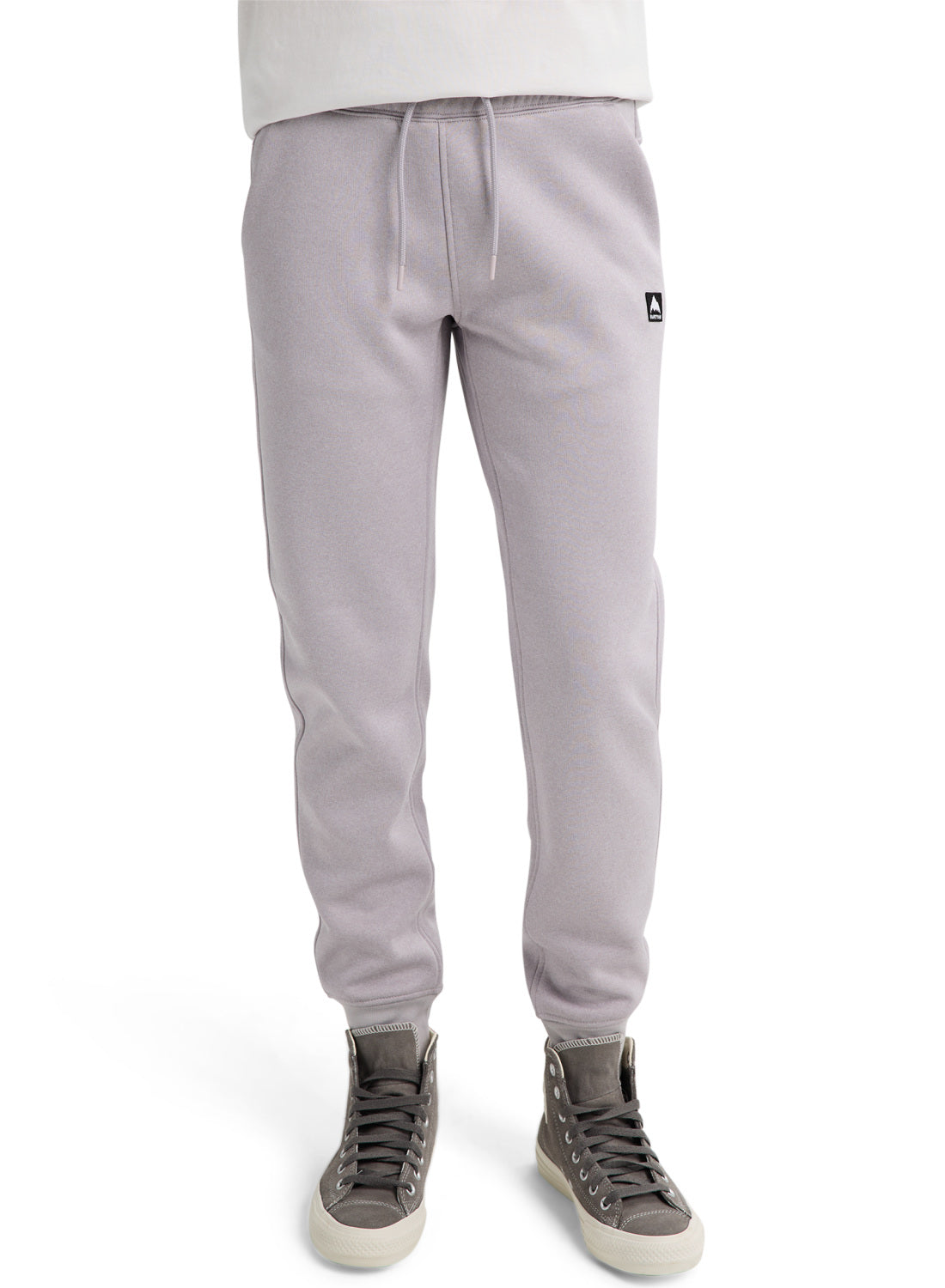 Women's Burton Oak Fleece Pants - Washed Lavender Heather - Burton Pants Apparel - alternate view 3