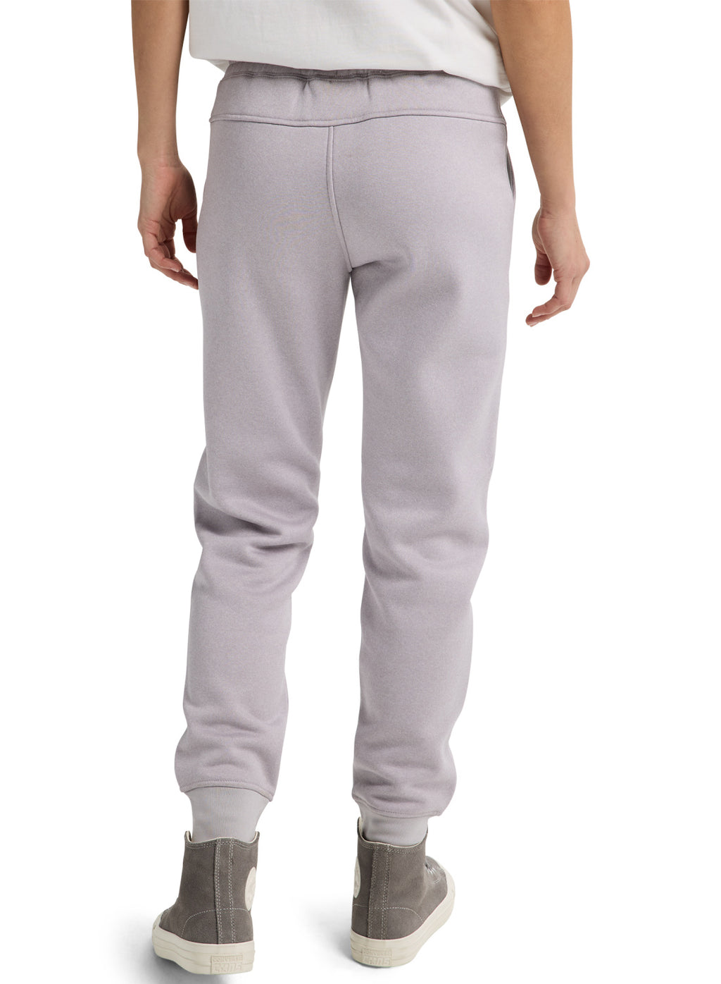 Women's Burton Oak Fleece Pants - Washed Lavender Heather - Burton Pants Apparel - alternate view 4