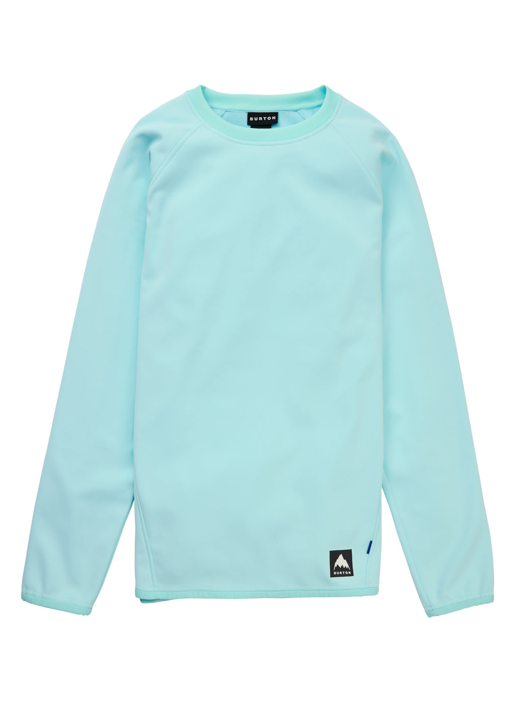 Men's Burton Crown Weatherproof Crewneck Fleece - Light Teal - Burton Crew Neck Apparel