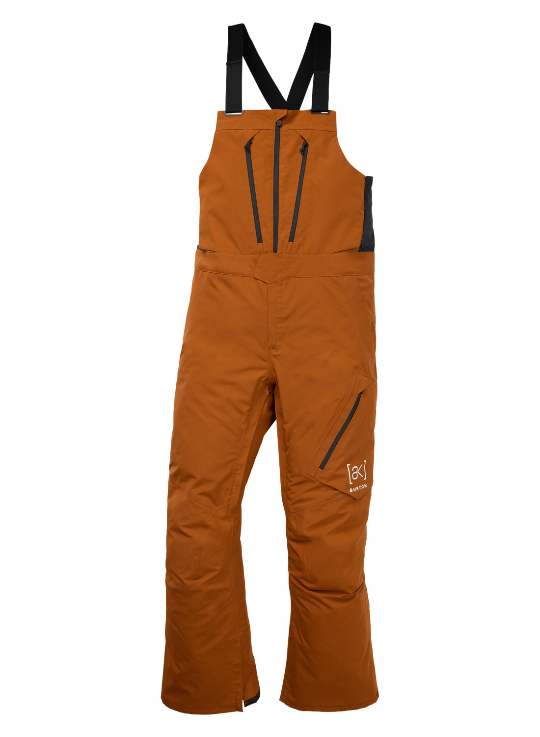 Men's Burton [ak] Cyclic GORE-TEX 2L Bib Pants - Chestnut Brown Regular