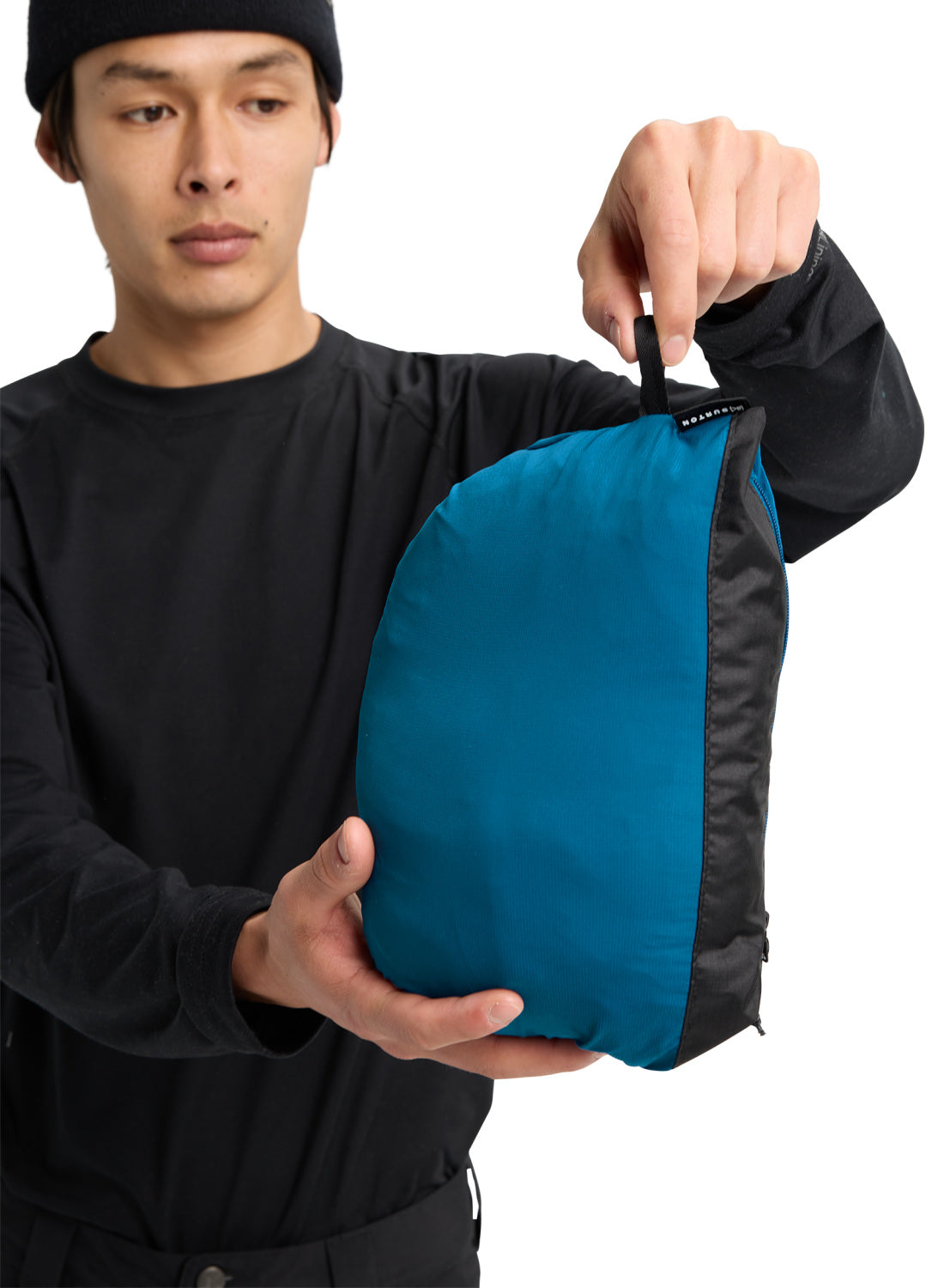 Men's Burton [ak] Helium Hooded Stretch Insulated Jacket - Blue Teal - Burton Jacket Mid - alternate view 8
