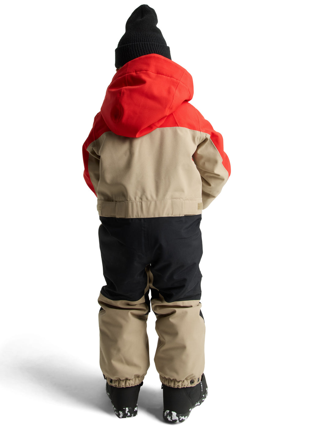 Toddlers' Burton 2L One Piece - Flame Scarlet/Summit Taupe - Burton One Piece Outerwear - alternate view 4
