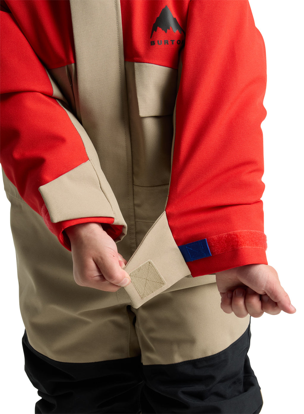 Toddlers' Burton 2L One Piece - Flame Scarlet/Summit Taupe - Burton One Piece Outerwear - alternate view 8