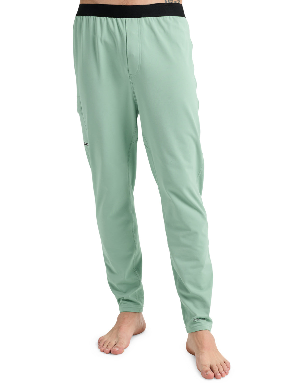 Men's Burton Heavyweight X Base Layer Pants - Soft Sage - Burton Pants Base - alternate view 3