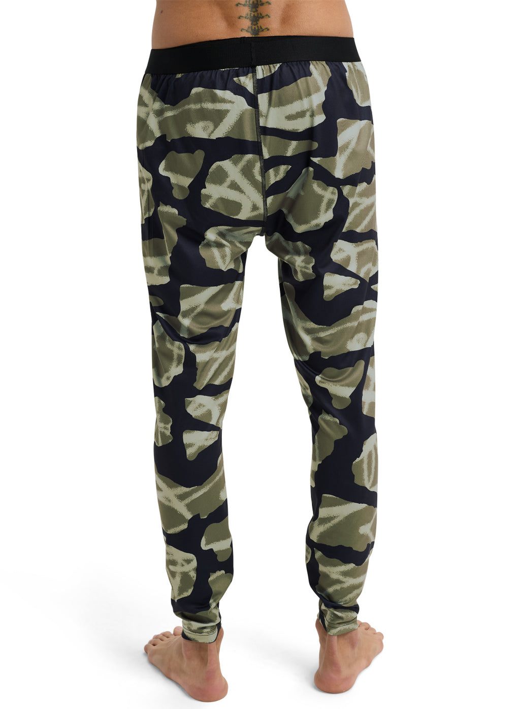 Men's Burton Lightweight X Base Layer Pants - Graffiti Camo - Burton Pants Base - alternate view 4