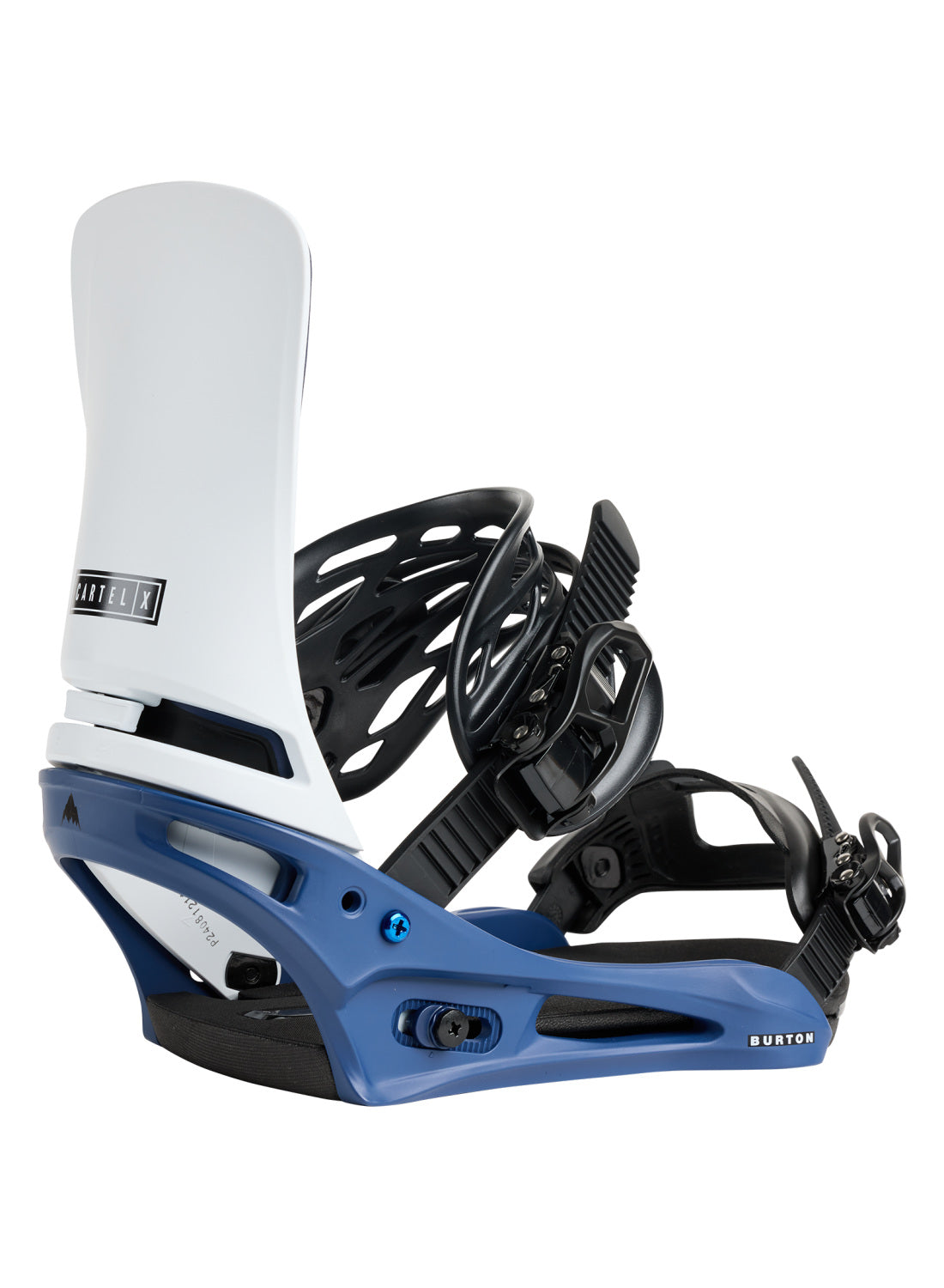 Men's Burton Cartel X Re:Flex Snowboard Bindings - Nightfall White