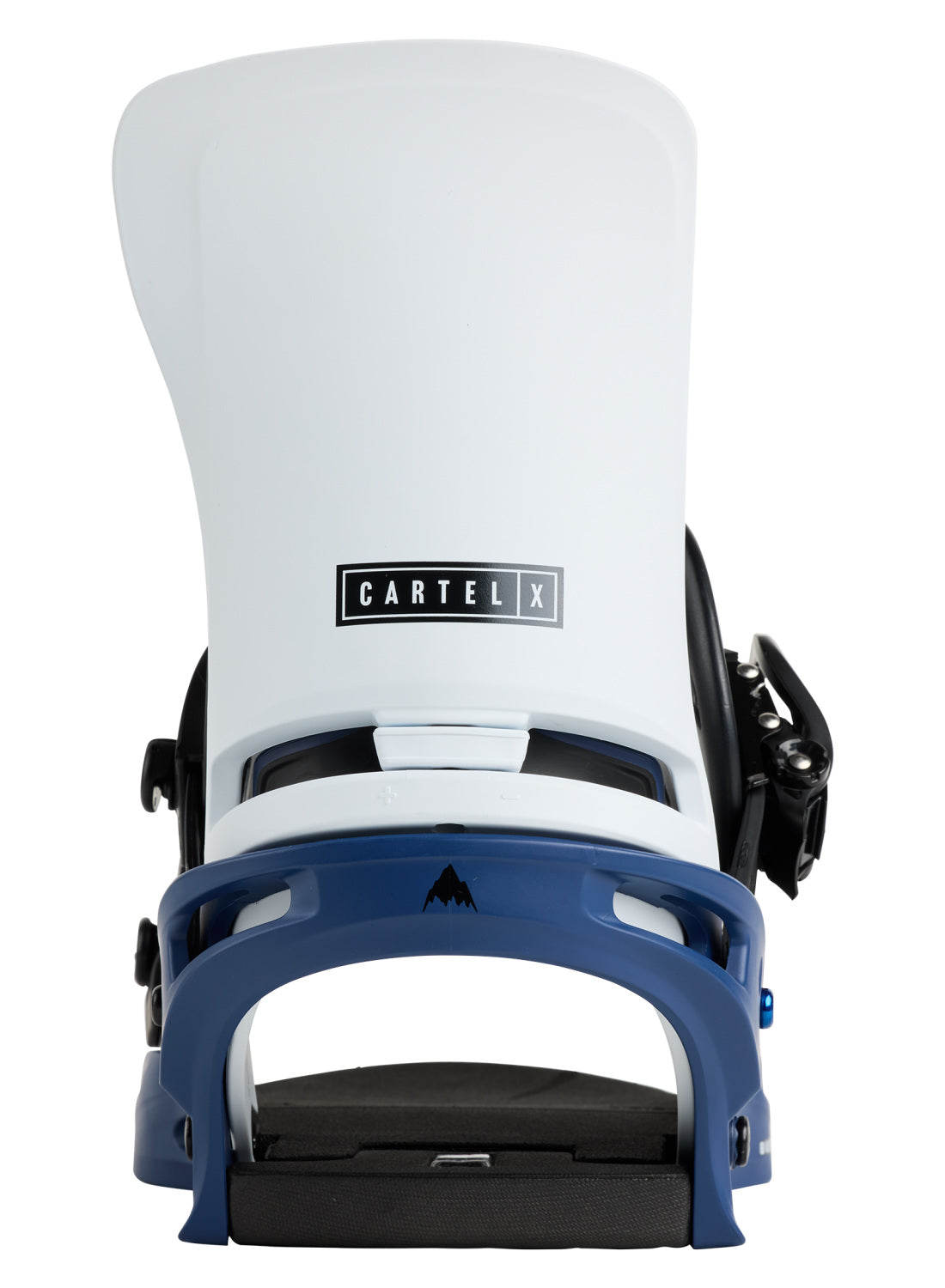 Men's Burton Cartel X Re:Flex Snowboard Bindings - Nightfall / White - Burton Bindings Strap - alternate view 3
