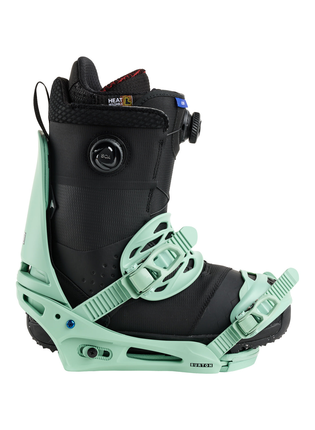 Men's Burton Cartel X Re:Flex Snowboard Bindings - Soft Sage - Burton Bindings Strap - alternate view 5