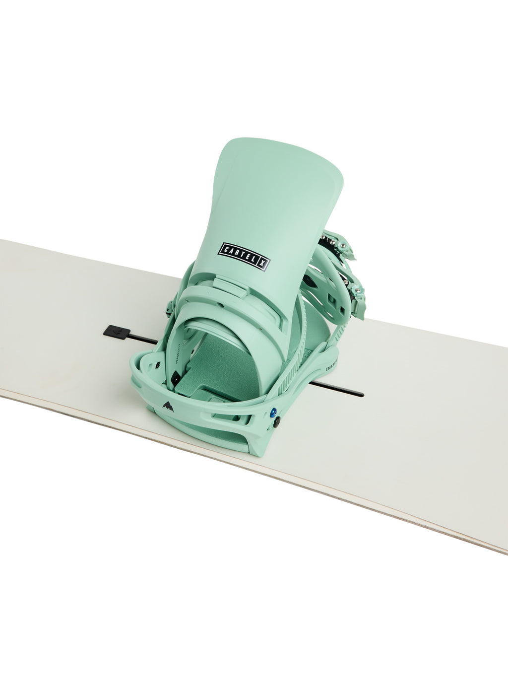 Men's Burton Cartel X Re:Flex Snowboard Bindings - Soft Sage - Burton Bindings Strap - alternate view 6