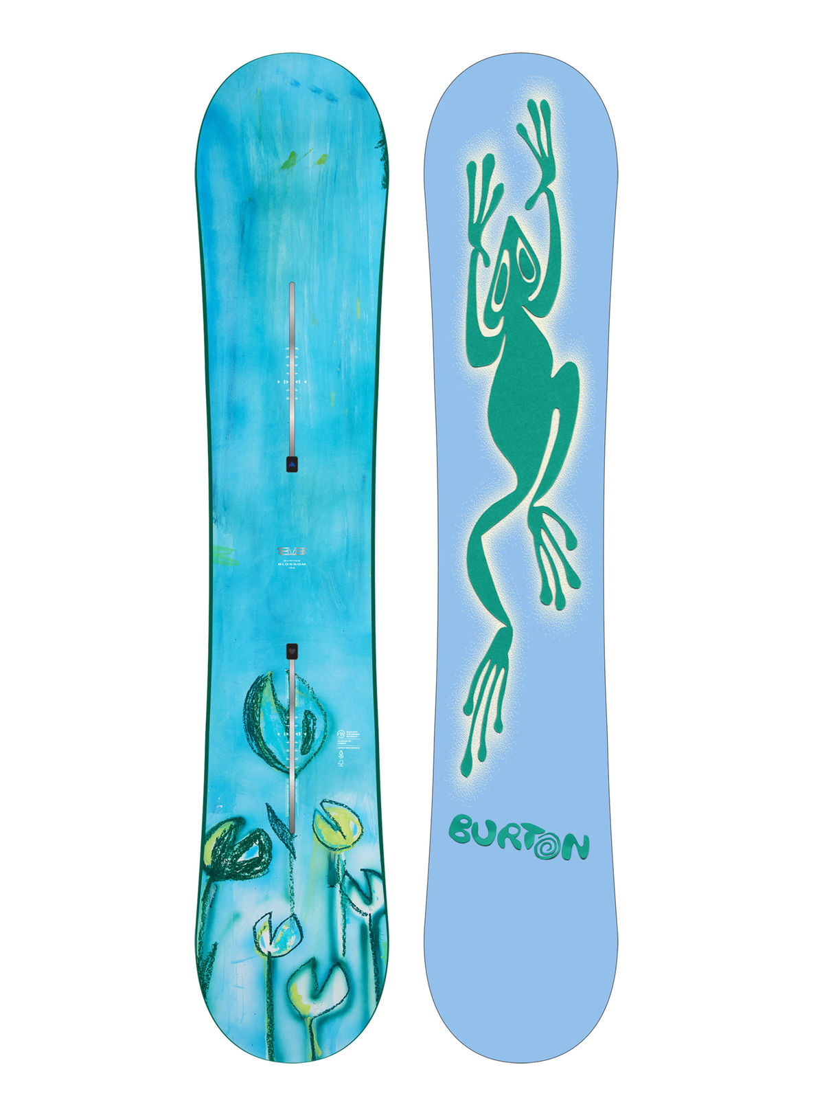 Burton Blossom Camber Snowboard - Frog - Burton Freestyle