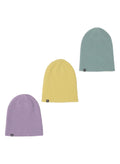 Burton Recycled DND Beanie (3 Pack) - Washed Lavender Light Teal Glow Yellow Green OS - Burton Beanies